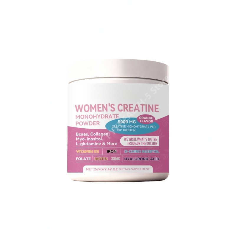 Creatine Monohydrate Powder - ผงครีเอทีนสำหรับผู้หญิง อาหารเสริมบำรุงร่างกาย 3 ช้อนต่อวัน 269 กรัม