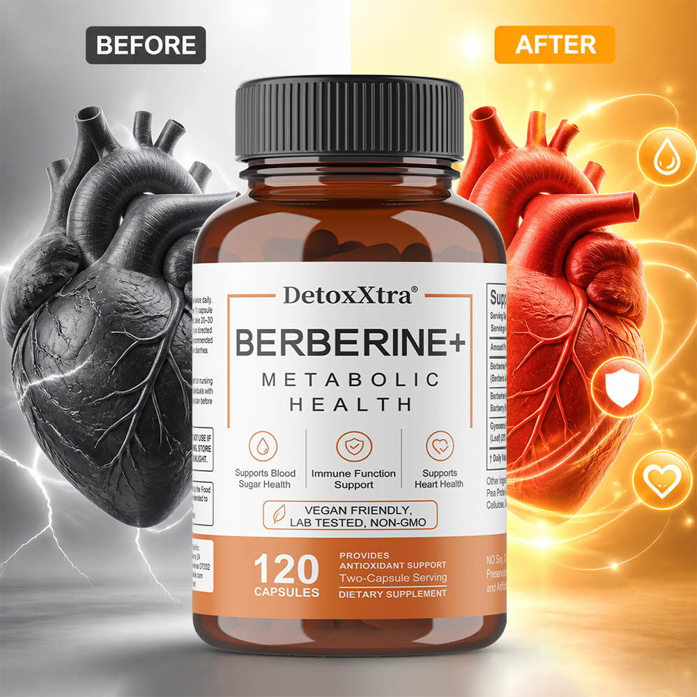 Berberine Hcl Capsule - แคปซูลเบอร์เบอรีน เอชซีแอล, ผลิตภัณฑ์เสริมอาหารจากธรรมชาติสำหรับคนทานวีแกน, บำรุงสุขภาพหัวใจ, บำรุงตับ ระบบย่อยอาหาร