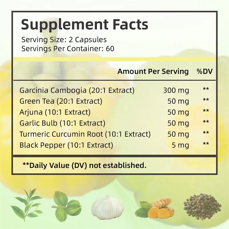 Garcinia Cambogia Capsules - ก - Garcinia Cambogia Extract บทวิจารณ์และราคา