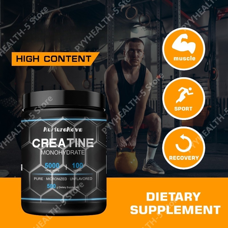ผงครีเอทีนโมโนไฮเดรต 5000 มก.  - Creatine Monohydrate Powder บทวิจารณ์และราคา