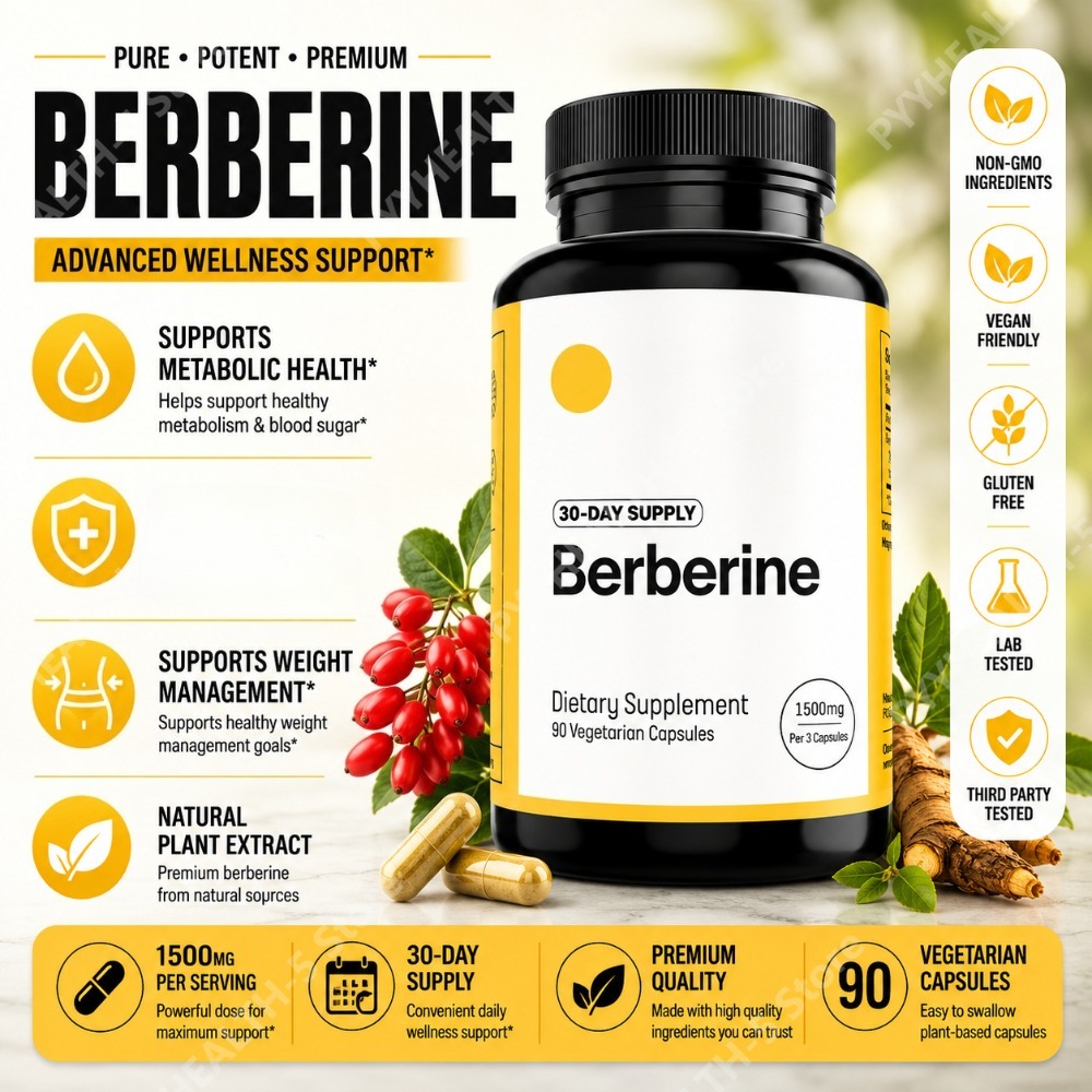 อาหารเสริมเบอร์เบอรีน เอชซีแอล - Berberine Hcl Capsule บทวิจารณ์และราคา