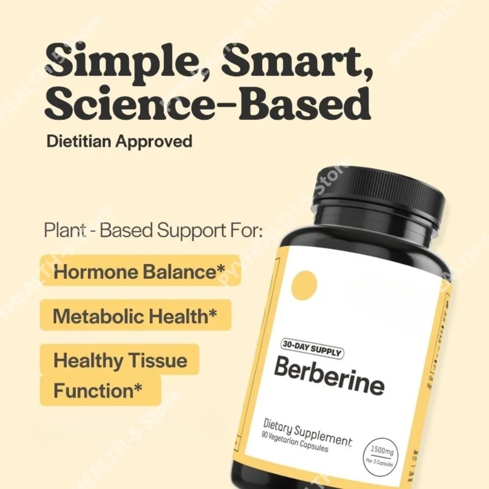 อาหารเสริมเบอร์เบอรีน เอชซีแอล - Berberine Hcl Capsule บทวิจารณ์และราคา