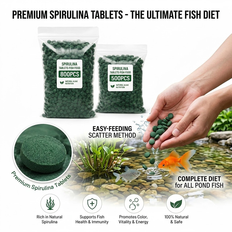 เม็ดสาหร่ายสไปรูลิน่าบริสุทธิ์ - Spirulina Tablet Organic บทวิจารณ์และราคา