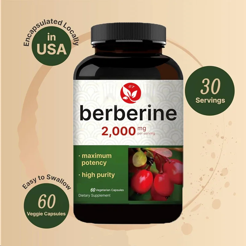 อาหารเสริมเบอร์เบอร์อีน 60 แคป - Berberine Hcl Capsule บทวิจารณ์และราคา