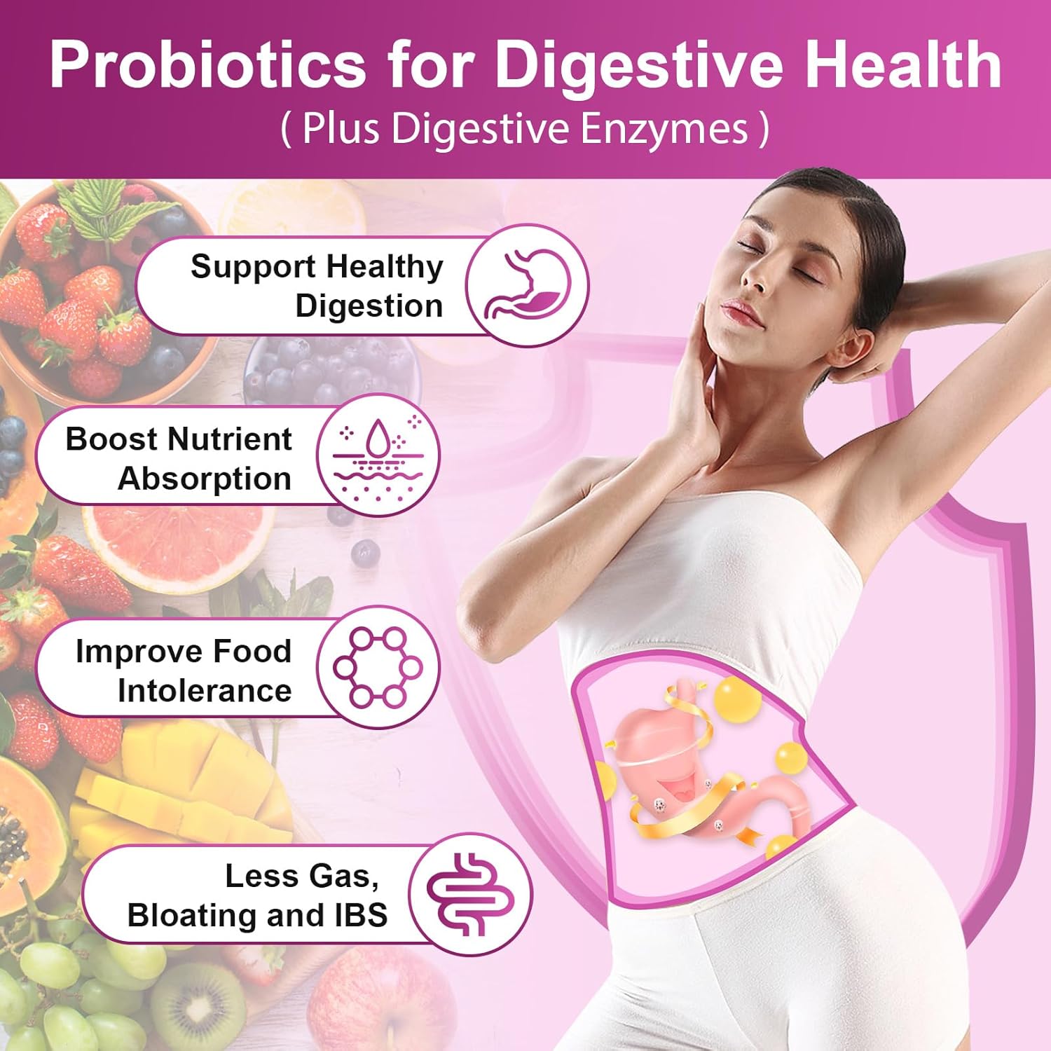 ผลิตภัณฑ์เสริมอาหารโปรไบโอติกส - Probiotic 60 Billion บทวิจารณ์และราคา