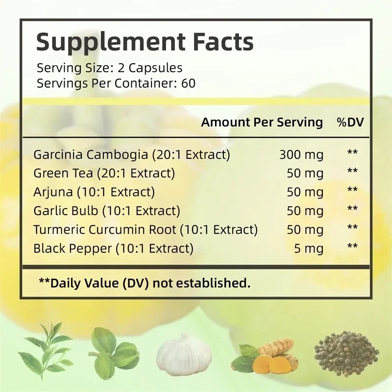 แคปซูลสารสกัดจากผลส้มแขกบริสุท - Garcinia Cambogia Extract บทวิจารณ์และราคา
