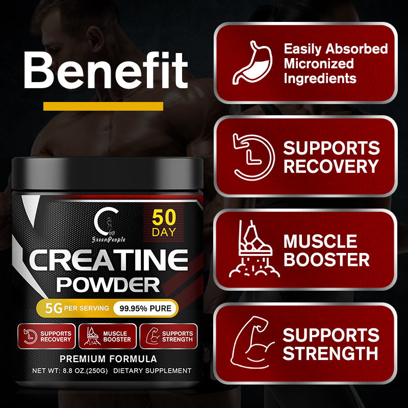 GPGP GreenPeople Creatine Mono - Creatine Monohydrate Powder บทวิจารณ์และราคา