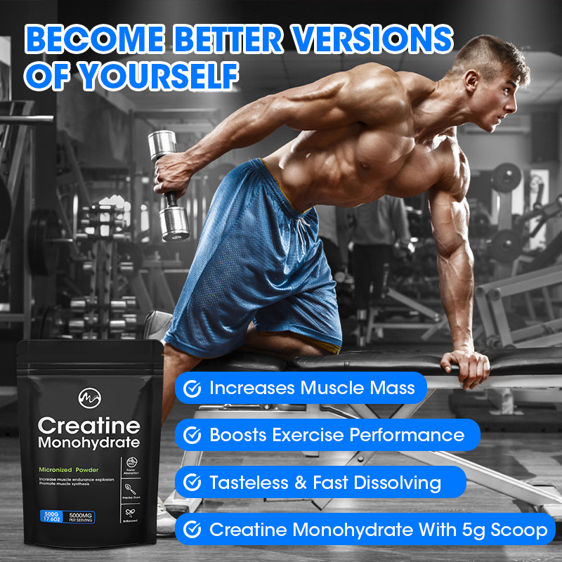 มินช์ ครีเอทีน โมโนไฮเดรต อาหา - Creatine Monohydrate Powder บทวิจารณ์และราคา
