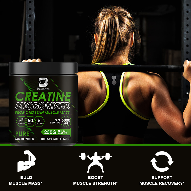 ผงครีเอทีนโมโนไฮเดรต Beworths  - Creatine Monohydrate Powder บทวิจารณ์และราคา