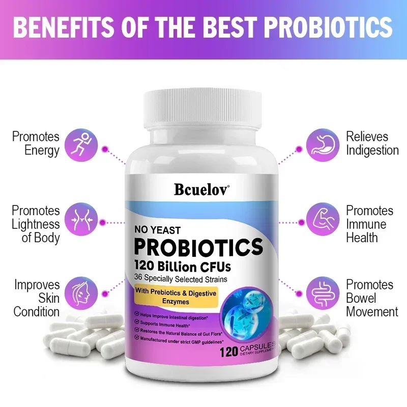 โปรไบโอติกเพื่อสุขภาพทางเดินอา - Probiotic 60 Billion บทวิจารณ์และราคา