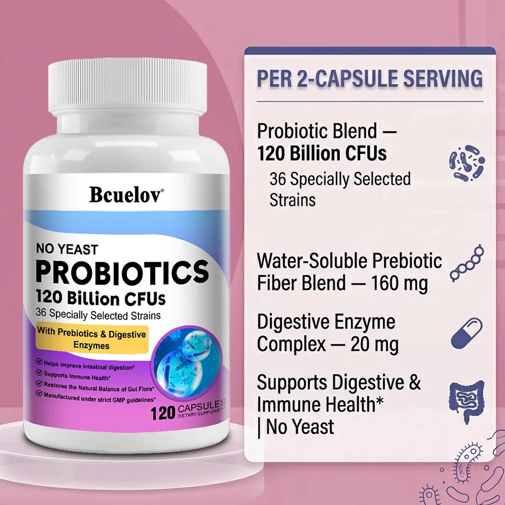 แคปซูลโปรไบโอติกเอนไซม์ออร์แกน - Probiotic 60 Billion บทวิจารณ์และราคา