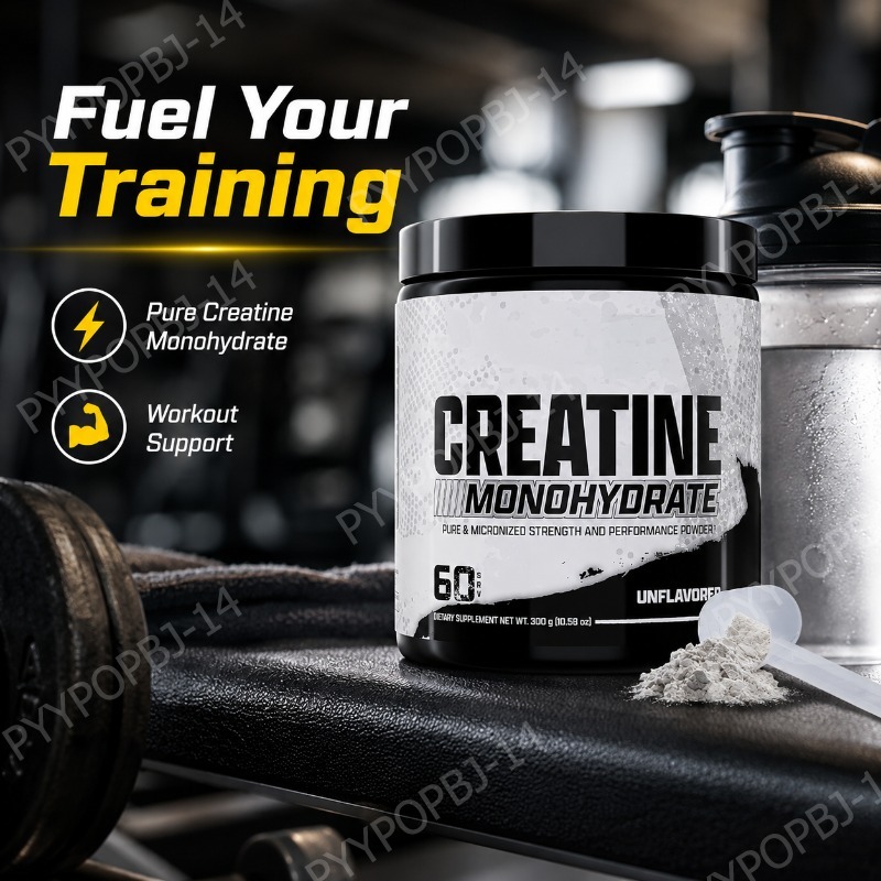 ผงครีเอทีนโมโนไฮเดรต 5 กรัมต่อ - Creatine Monohydrate Powder บทวิจารณ์และราคา
